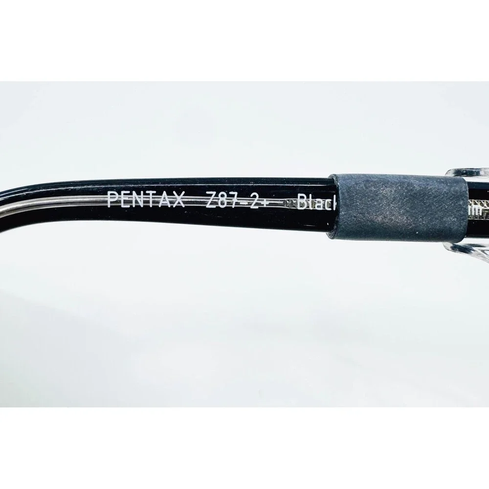 Pentax Safety Glasses Mens Black Clear Z87 Side Shields 140mm